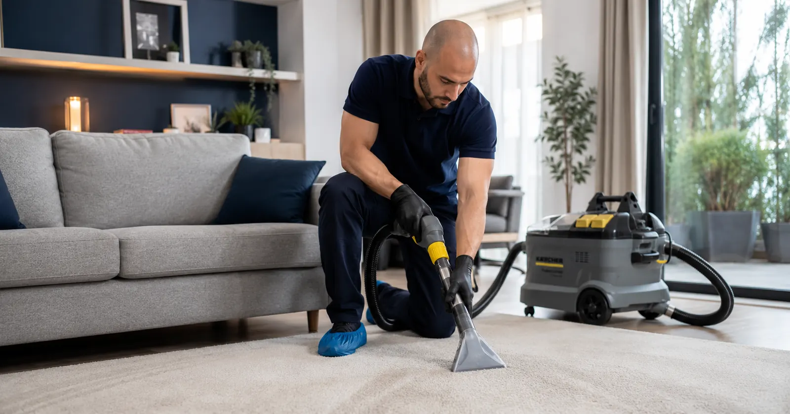 Technicien Kanap en intervention nettoyage canapé et tapis à domicile en Moselle